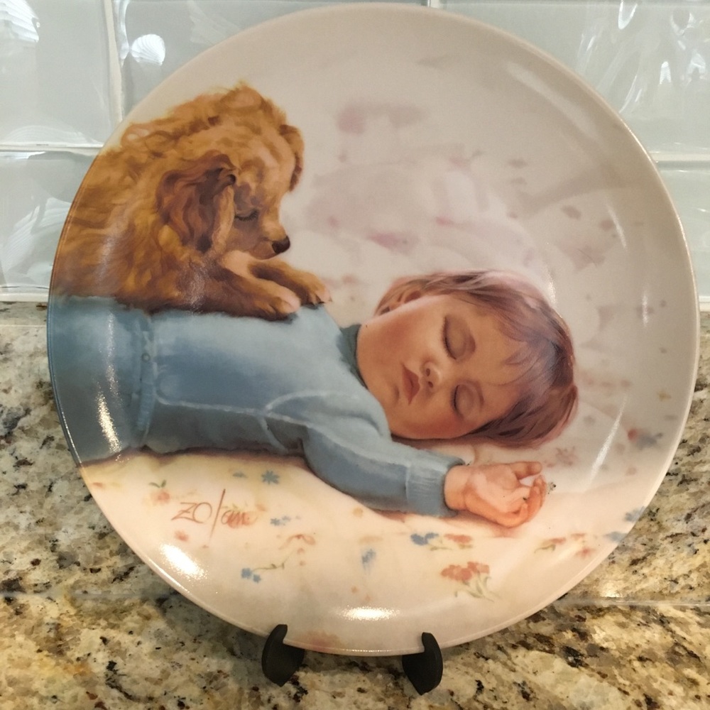 Vintage Pemberton & Oakes “Waiting to Play” Plate